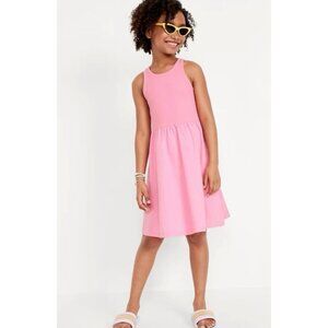 Old Navy Sleeveless Mixed Material Dress